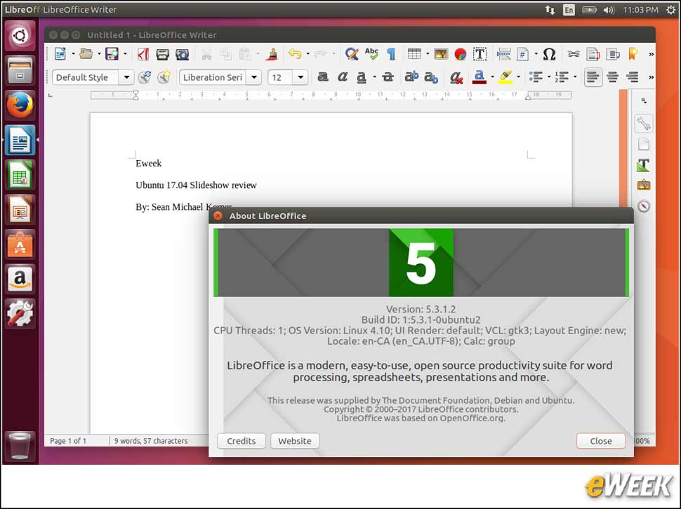 6 - LibreOffice Updated to Version 5.3